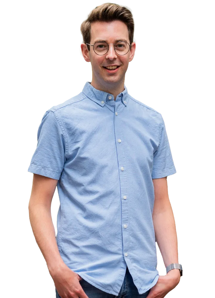 Milan Vos, content marketeer bij Ivy Digital marketing