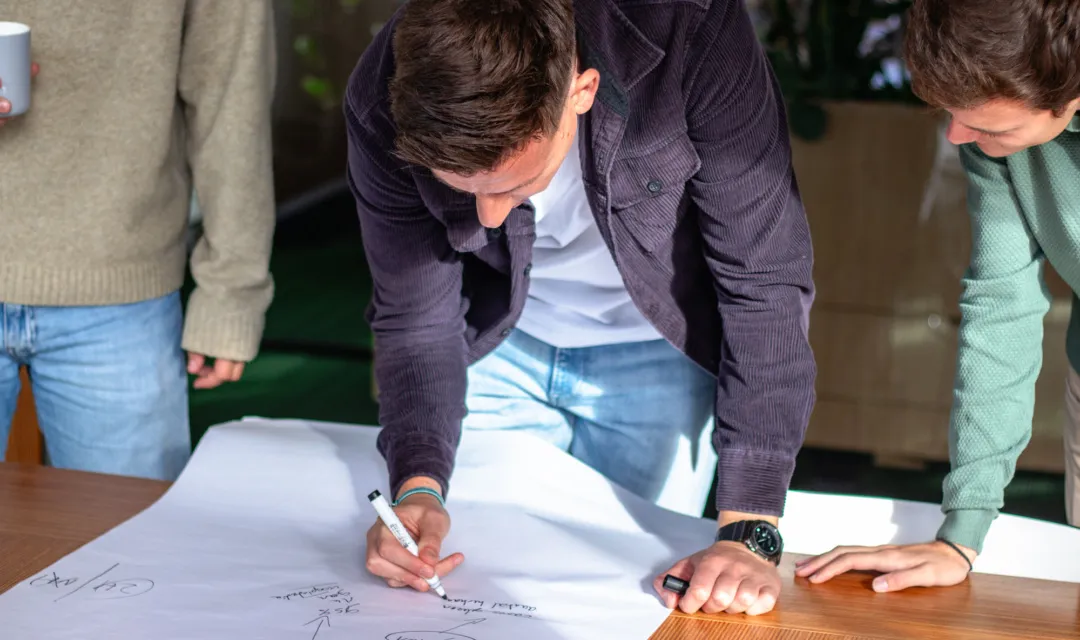 Ivy Digital Marketing brainstorm sessie